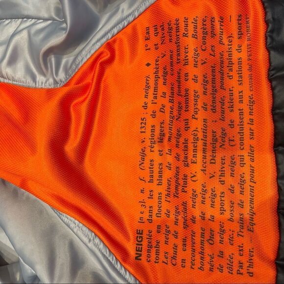 Rossignol JC De Castelbajac Women's Size M Ski Jacket Tan Mock Neck Pockets - Picture 13 of 16